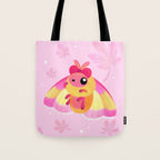 Rosy Maple Moth Tote Bag Gallery Image 1