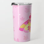 Rosy Maple Moth Travel Mug Gallery Image 3