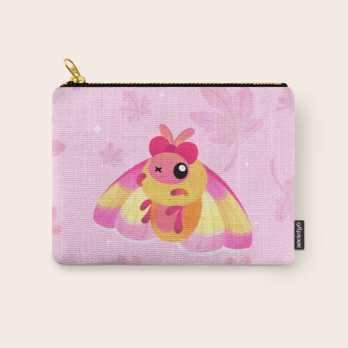 Rosy Maple Moth Carry All Pouch Gallery Image 1