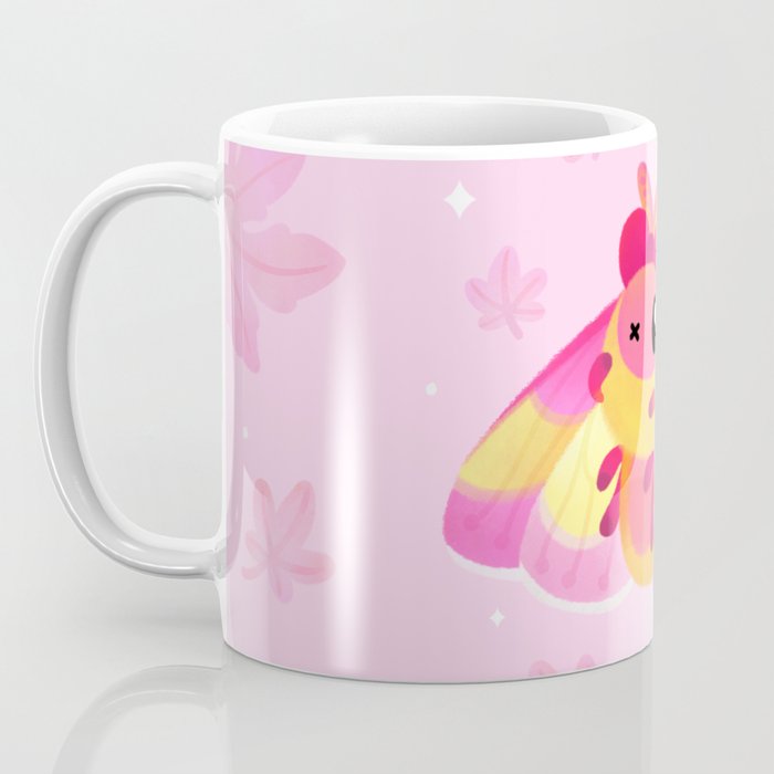 Rosy Maple Moth Coffee Mug Gallery Image 3