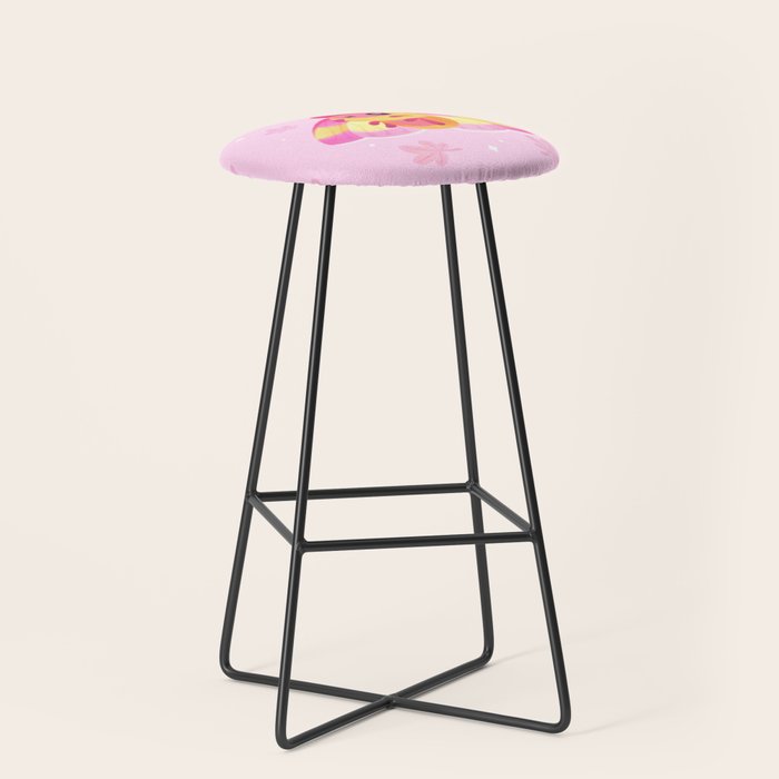 Rosy Maple Moth Stool Gallery Image 1