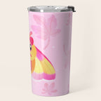 Rosy Maple Moth Travel Mug Gallery Image 2