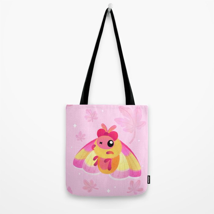 Rosy Maple Moth Tote Bag Gallery Image 2