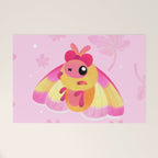 Rosy Maple Moth Welcome Mat Gallery Image 1