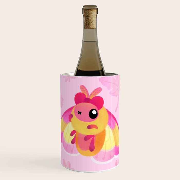 Rosy Maple Moth Wine Chiller Gallery Image 1