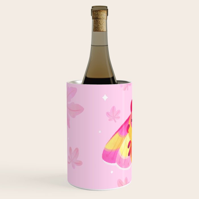 Rosy Maple Moth Wine Chiller Gallery Image 2