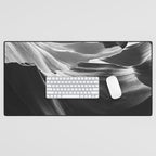 ANTELOPE CANYON XIII / arizona desert Desk Mat Gallery Image 1