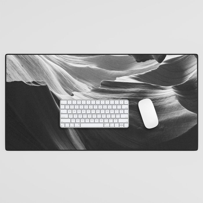 ANTELOPE CANYON XIII / arizona desert Desk Mat Gallery Image 1