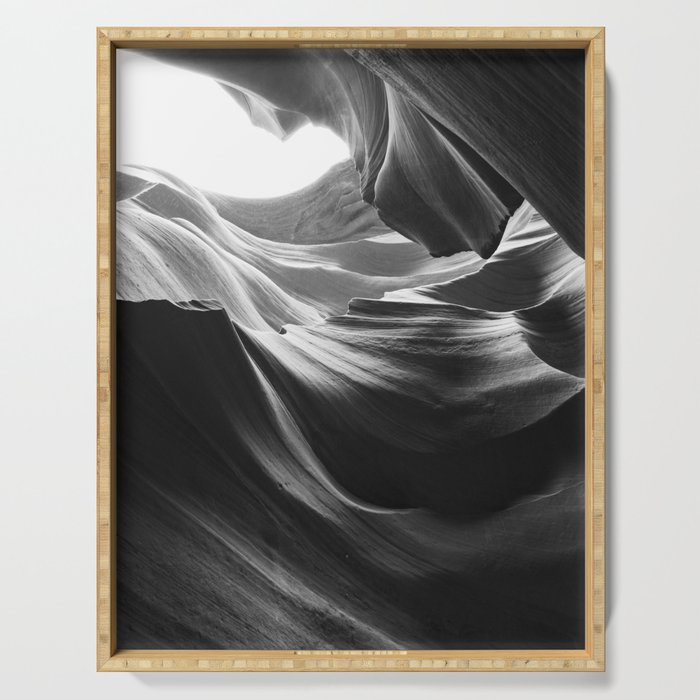 ANTELOPE CANYON XIII / arizona desert Serving Tray Gallery Image 1
