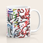 Graffiti Art Spray Painting White Street Comics Coffee Mug Gallery Image 1