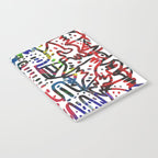 Graffiti Art Spray Painting White Street Comics Notebook Gallery Image 2