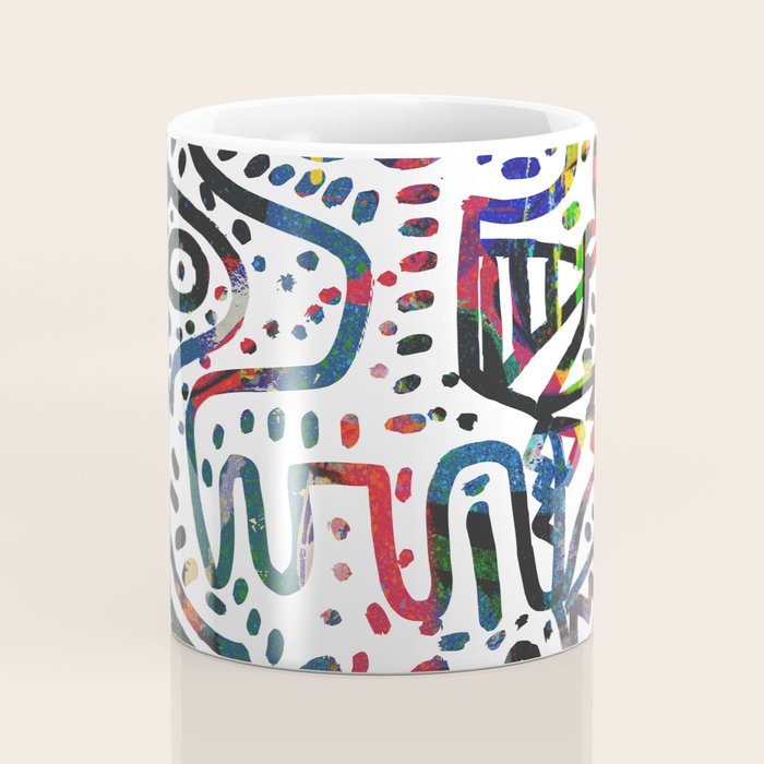 Graffiti Art Spray Painting White Street Comics Coffee Mug Gallery Image 4