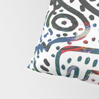 Graffiti Art Spray Painting White Street Comics Pillow Sham Gallery Image 4