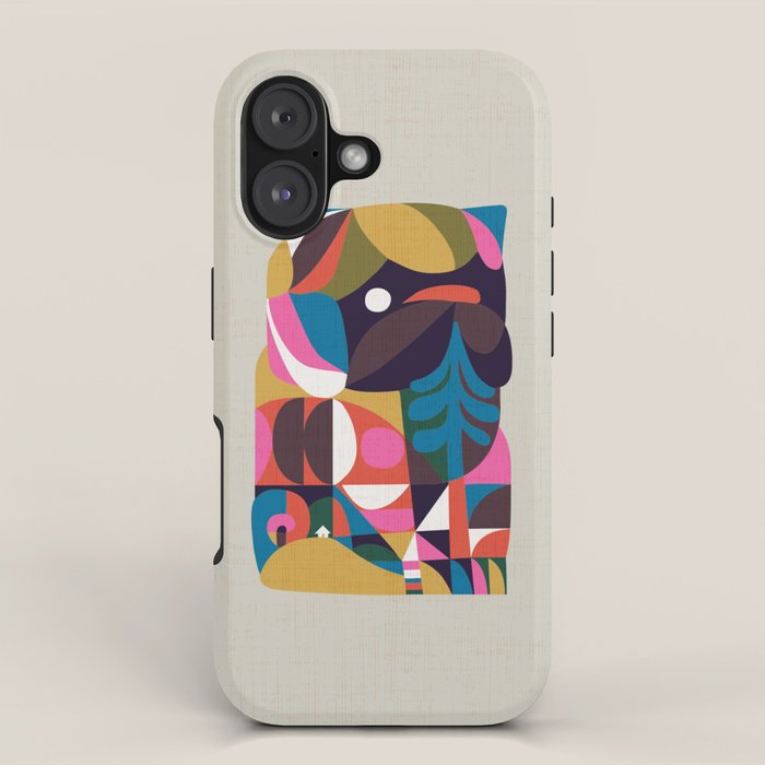 Nordic Pug iPhone Case Gallery Image 1