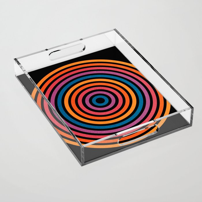 Candy Sunsets: California Night Edition Acrylic Tray Gallery Image 1