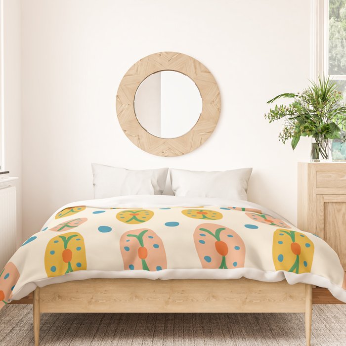Ovals and Dots Duvet Cover Gallery Image 3