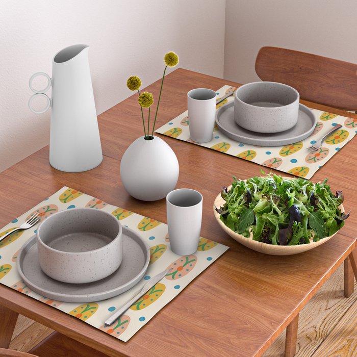 Ovals and Dots Placemat Gallery Image 2