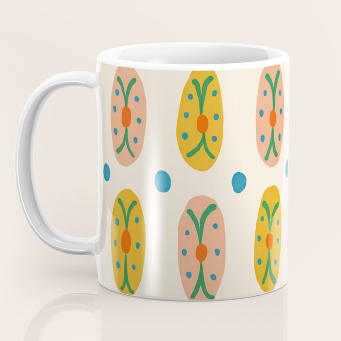 Ovals and Dots Coffee Mug Gallery Image 3