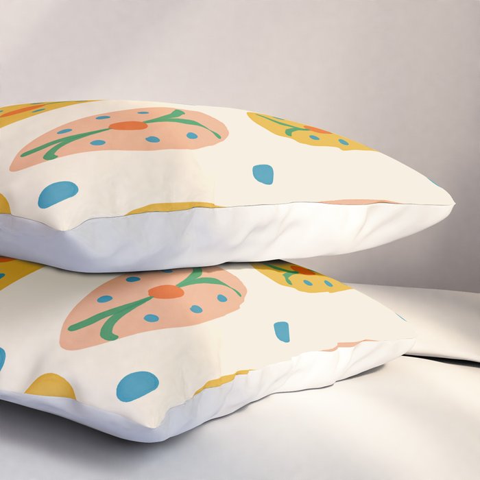 Ovals and Dots Pillow Sham Gallery Image 3