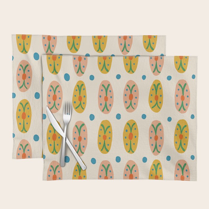 Ovals and Dots Placemat Gallery Image 1