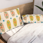 Ovals and Dots Pillow Sham Gallery Image 2
