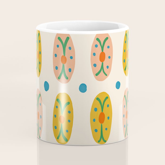 Ovals and Dots Coffee Mug Gallery Image 4
