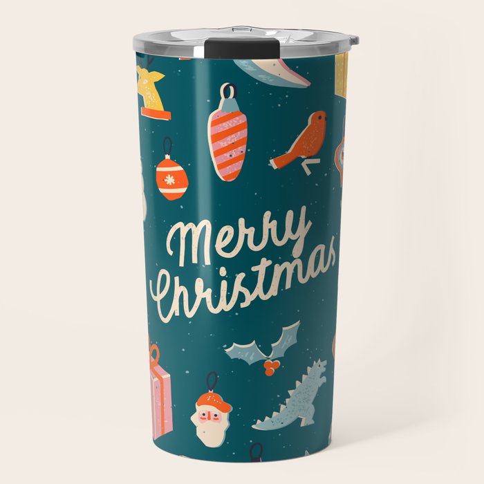 Christmas vintage toys Travel Mug Gallery Image 1