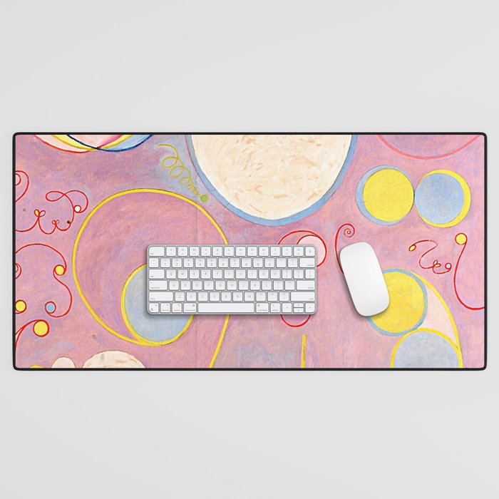 Hilma af Klint "The Ten Largest, No. 08, Adulthood, Group IV" Desk Mat Gallery Image 1