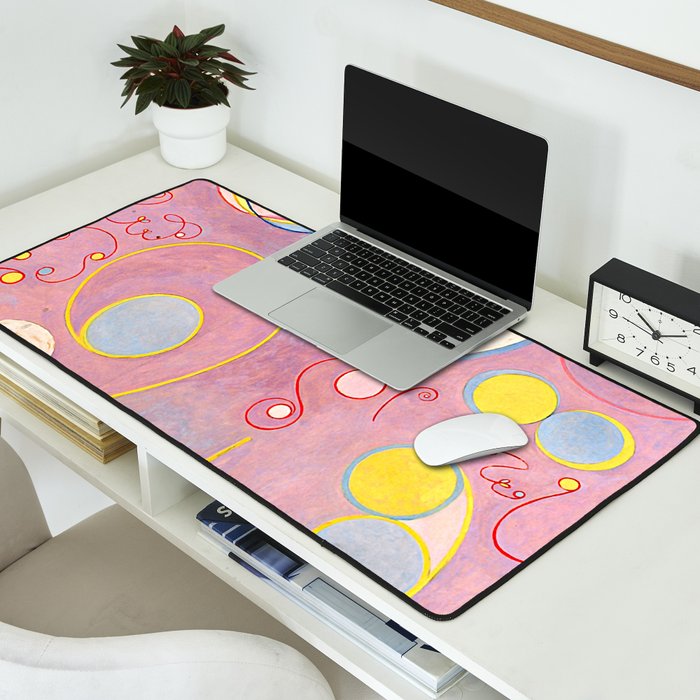Hilma af Klint "The Ten Largest, No. 08, Adulthood, Group IV" Desk Mat Gallery Image 2