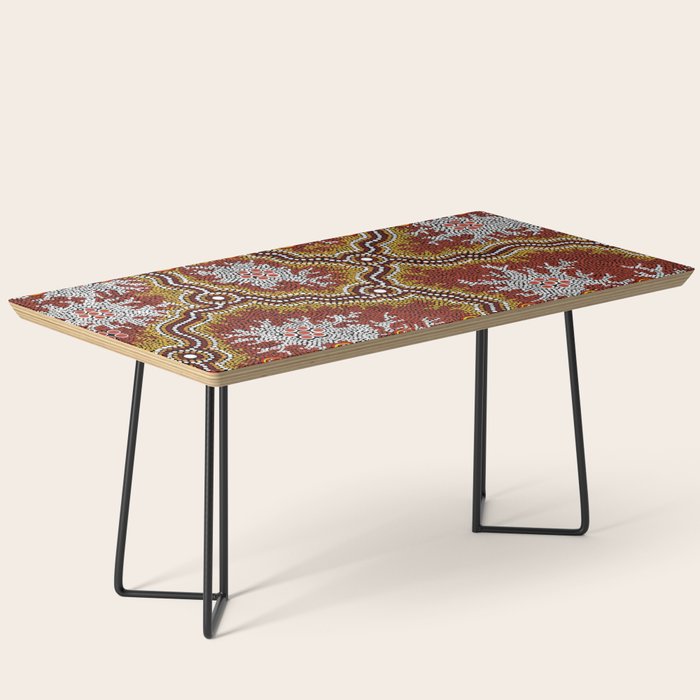 Aboriginal Art Authentic â Mountains Coffee Table Gallery Image 1