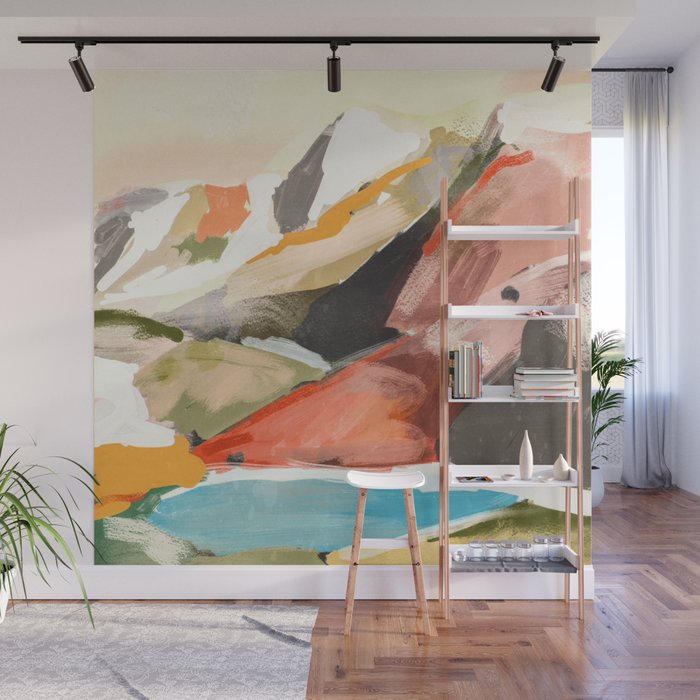 Mountain Wall Mural Gallery Image 1