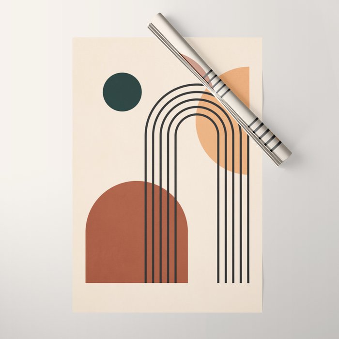 geometric abstract 59 Wrapping Paper Gallery Image 1