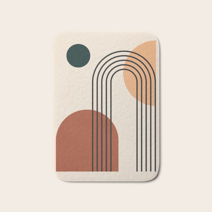 geometric abstract 59 Bath Mat Gallery Image 1