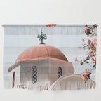 Summer In Greece Art Print | Pink Flowers Photo | Crete Island Holiday | Europe Travel Photography Wall Hanging Gallery Image 1