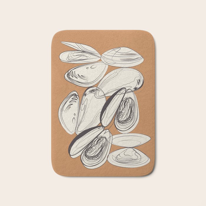 Mussels 1 Bath Mat Gallery Image 1