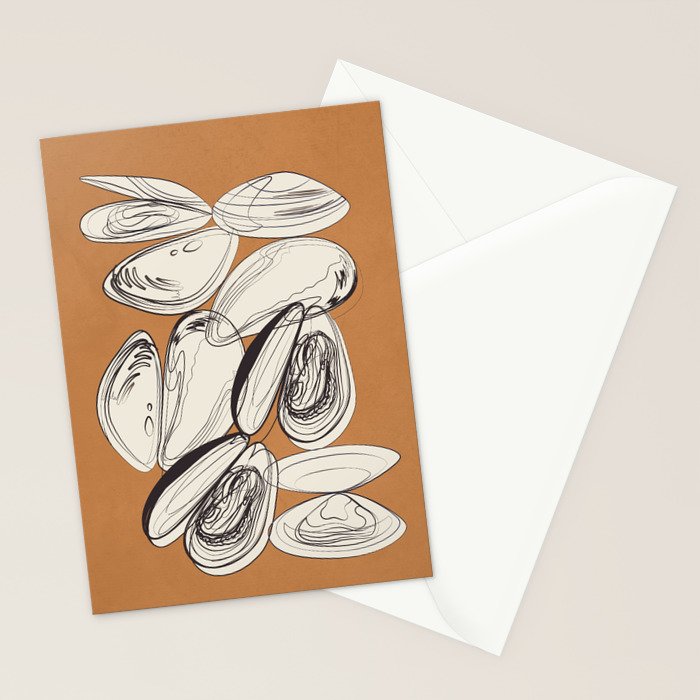 Mussels 1 Stationery Card Gallery Image 2