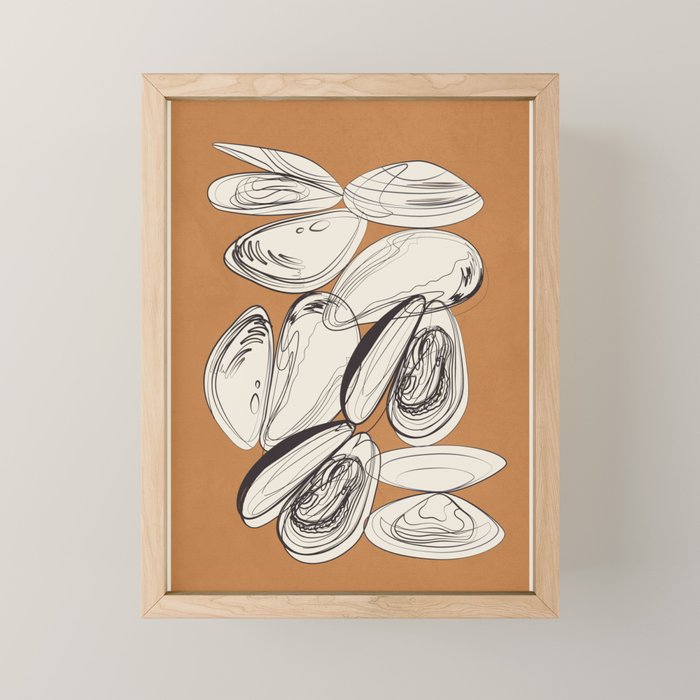 Mussels 1 Mini Art Print Gallery Image 1