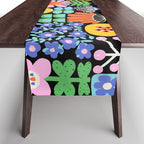 Maximalist Flower Collage Table Runner Gallery Image 1