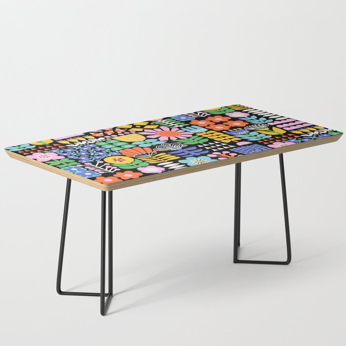 Maximalist Flower Collage Coffee Table Gallery Image 1