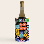 Maximalist Flower Collage Wine Chiller Gallery Image 3