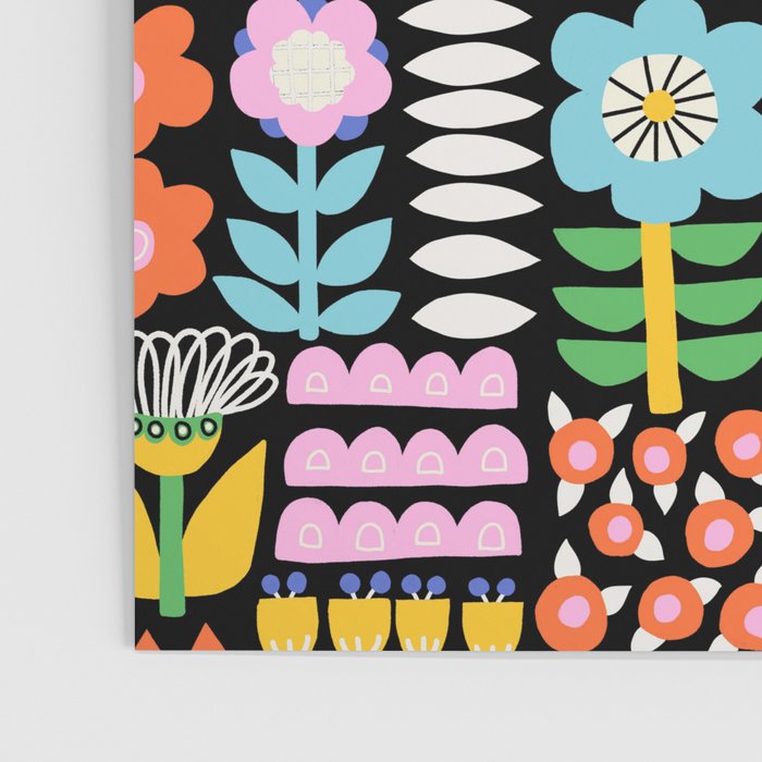 Maximalist Flower Collage Poster Gallery Image 3