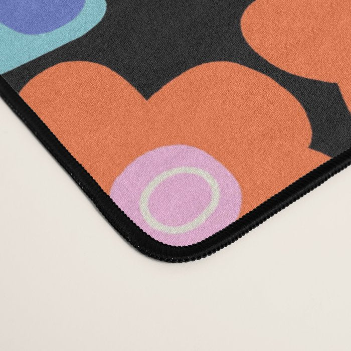 Maximalist Flower Collage Desk Mat Gallery Image 4