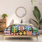 Maximalist Flower Collage Comforter Gallery Image 3