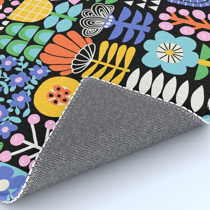 Maximalist Flower Collage Rug Gallery Image 4