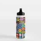 Maximalist Flower Collage Water Bottle Gallery Image 3