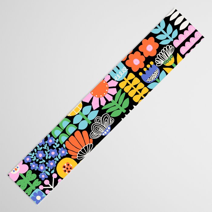 Maximalist Flower Collage Table Runner Gallery Image 3