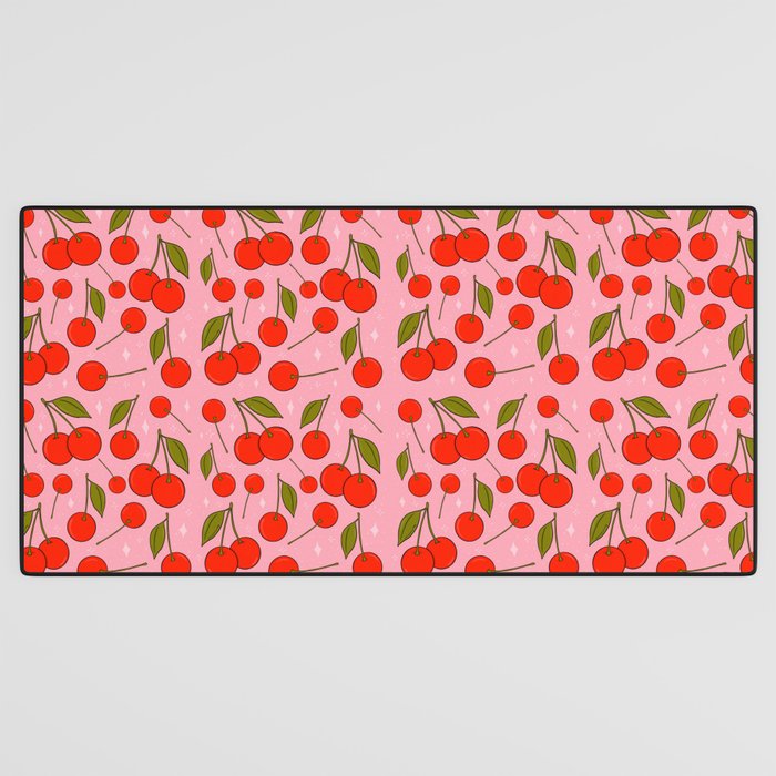 Cherries on Top Desk Mat Gallery Image 3