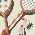 Badminton Retro Coffee Mug Gallery Image 2