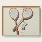 Badminton Retro Serving Tray Gallery Image 1