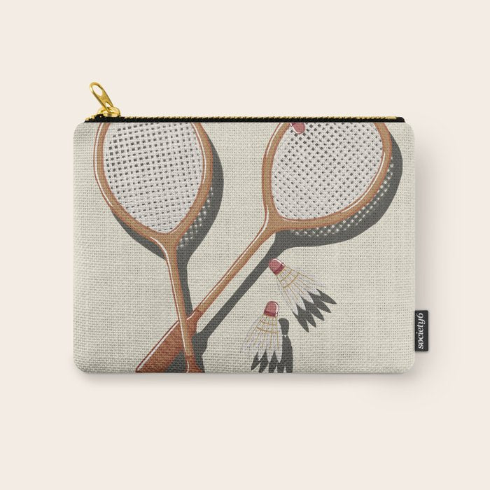 Badminton Retro Carry All Pouch Gallery Image 1